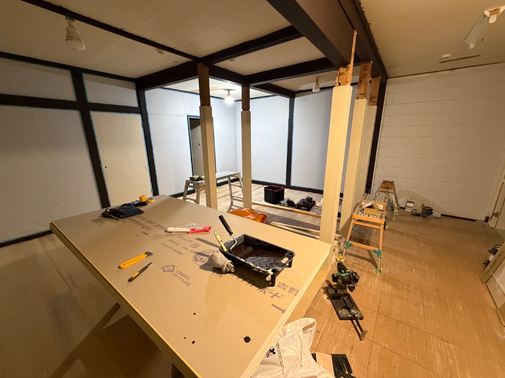 室内の原状回復工事
